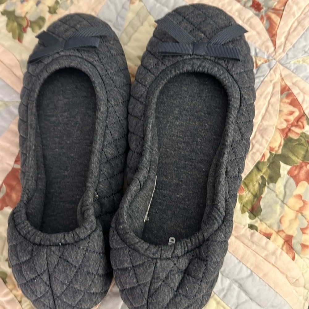 Ballet slippers Lands End size 10
